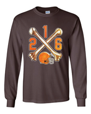 "Cleveland Bones 216" on Brown