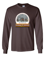 "Cleveland Football Snow Globe" Design on Brown