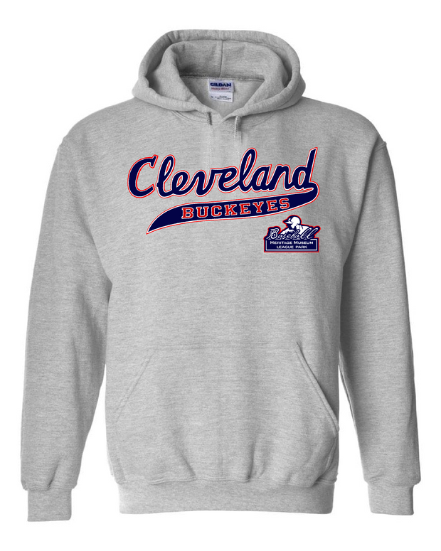 "Cleveland Buckeyes" on Gray (Youth Sizes)