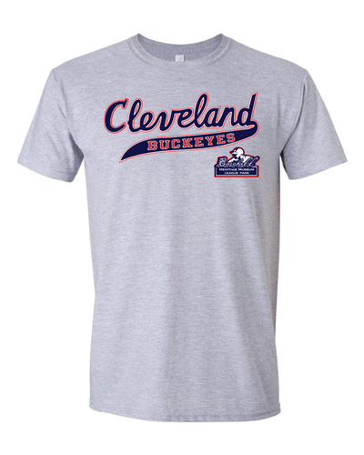 "Cleveland Buckeyes" on Gray (Youth Sizes)