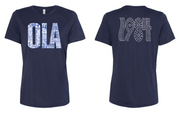 OLA "Class of 84" Reunion Shirts on Navy