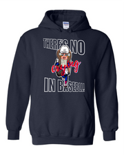 "Cleveland No Crying in Baseball Onion Dog/Design" on Navy