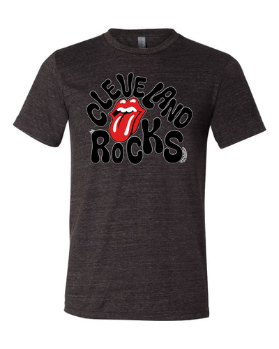 "Cleveland Rocks the Stones" on Black