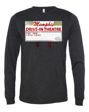 "Memphis Drive-In" Design on Black